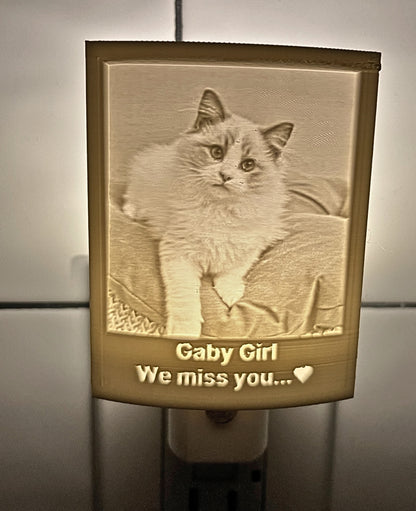 Memory Frame™ Personalized Night Light